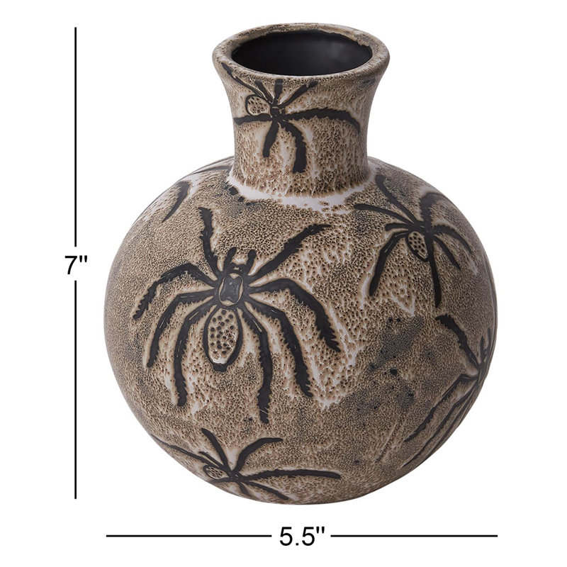 Holcomb 7'' Handmade Ceramic Table Vase