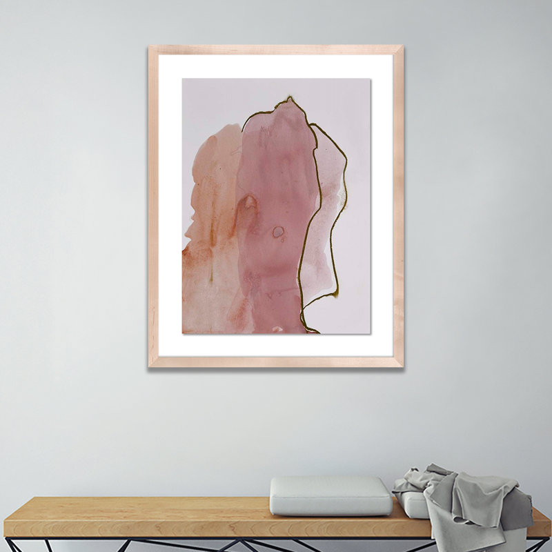 Abstract Desert II Painting by Kim Whiteside, Natural, 24" H x 19" W x 1.5" D