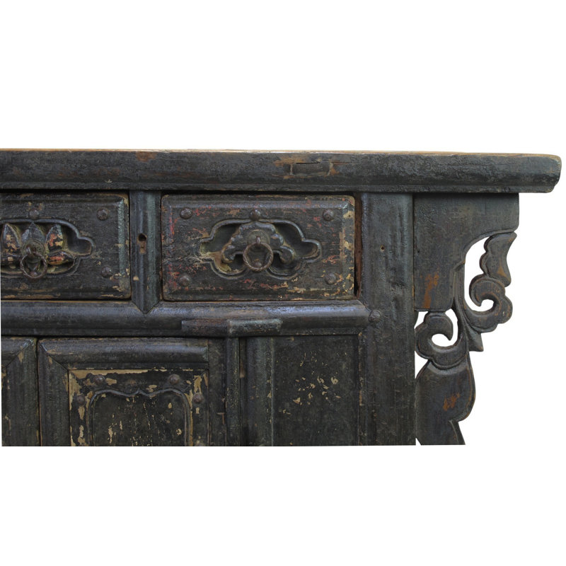 Triple Drawer Elm Coffer