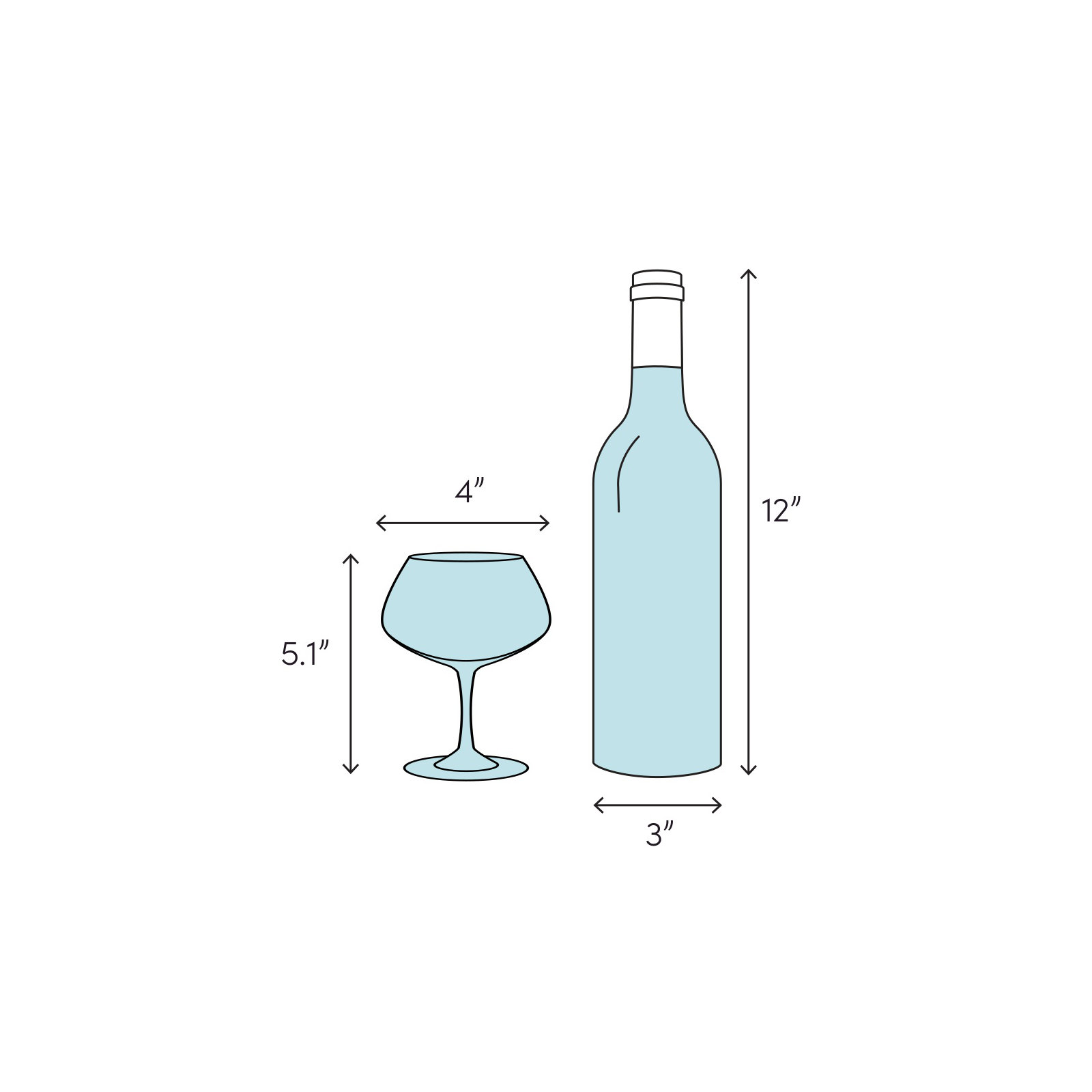Basic Bar Crystal Glass, 8.8 oz