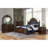 Classic Traditional Nightstand Of 3 Drawers Cherry Finish Carving Wooden Bedroom Furniture 1Pc