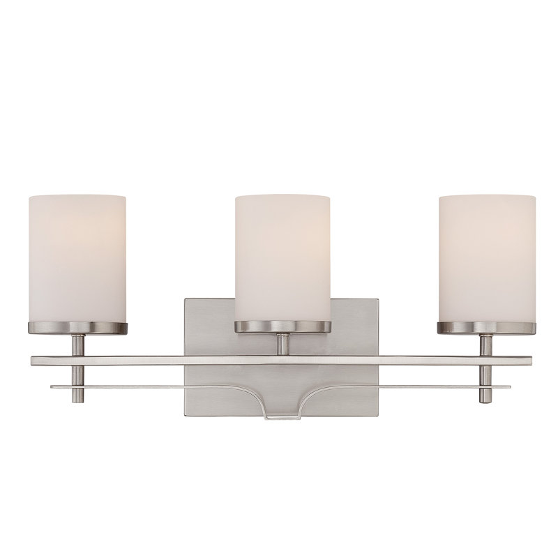 Elborough Vanity Light in Nickel, Satin Nickel