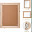 Miroir décoratif en bois massif-1016312083