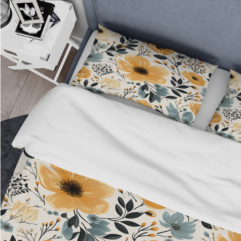 Ensemble de housse de couette Watercolor Whimsy, Housse de couette pour très grand lit et 2 très