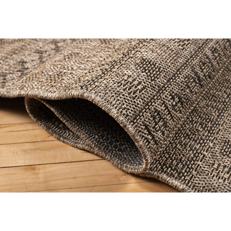 Tapis d'intérieur / extérieur à rayures, Rectangle 8 pi 10 po x 11 pi 10 po