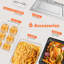 Four à grille-pain à cuisine numérique 21-in-1 1800W Kitchen in the Box 32QT-131076596