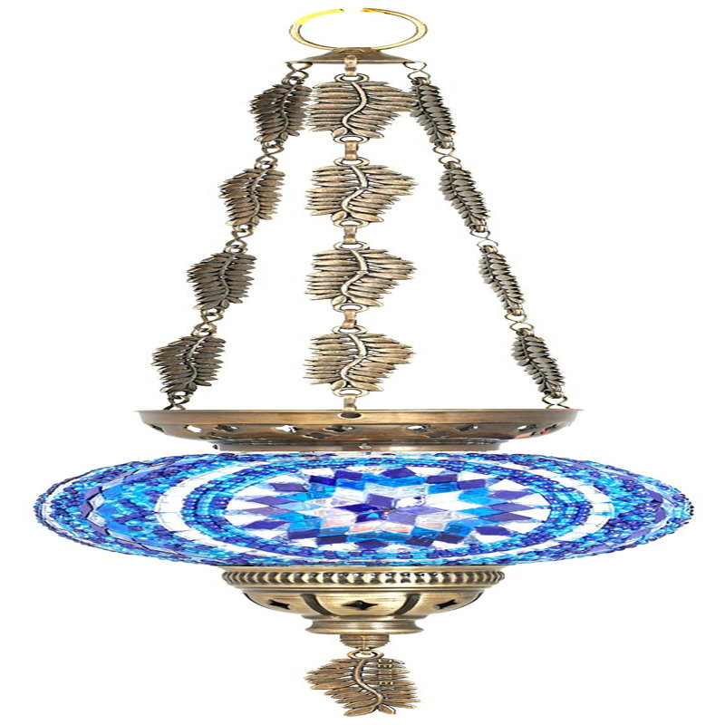 Metal Tealight Holder, Blue