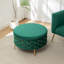 Repose-pieds rond avec rangement Cristen-567905236