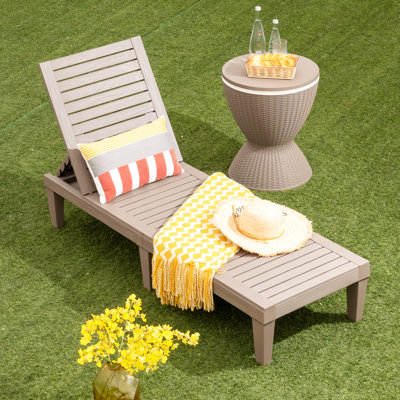 Epifanio 190cm Long Reclining Single Chaise