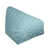 Bleu sarcelle / blanc