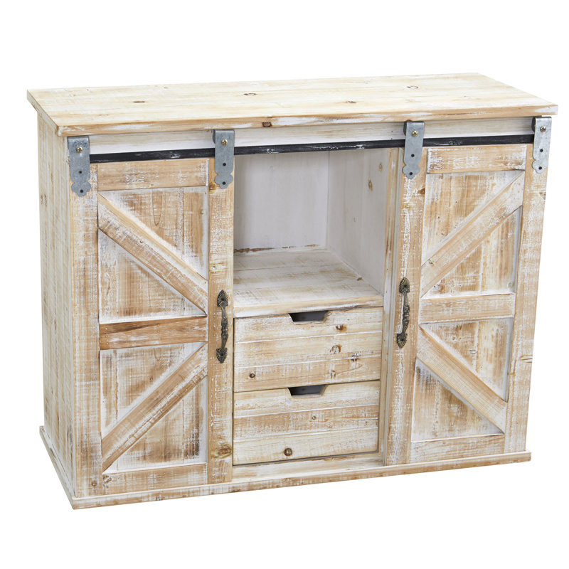 Solid Wood Accent Cabinet
