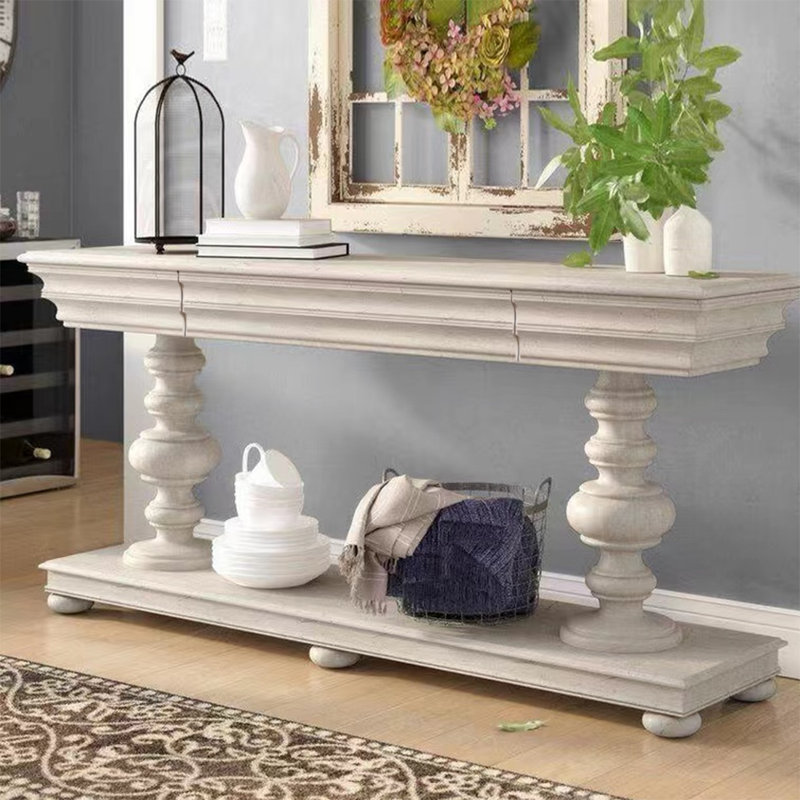 Console multifonctionnelle de style champêtre