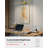 1-Light 36''Bathroom 3CCT Modern LED Vanity Light Fixture with 360° Rotatable Head & Swing Arm-547584529-545597791