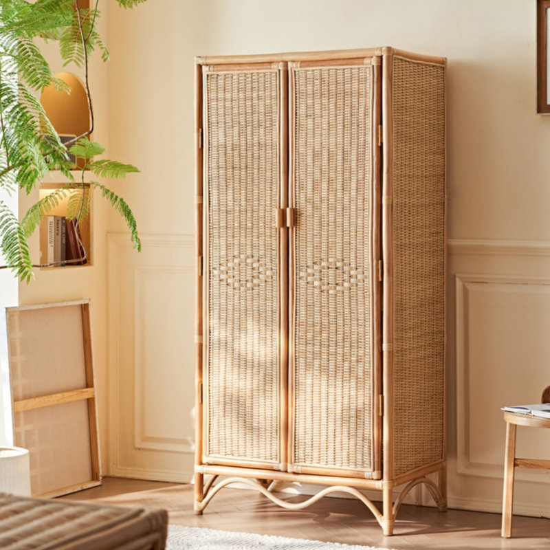 Fresh Rattan Wardrobe