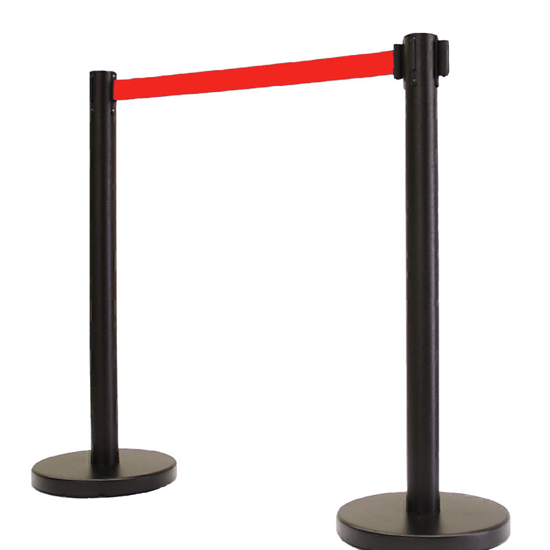 Barrière de sécurité pour ranchers 36 po, Rouge/noir