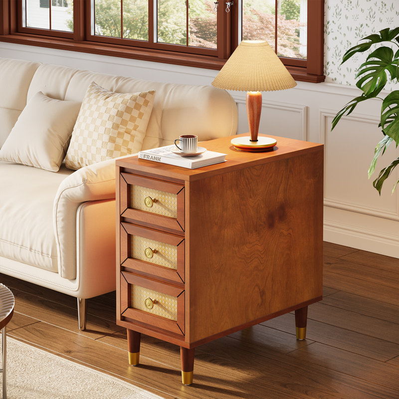 Side Table with Storage