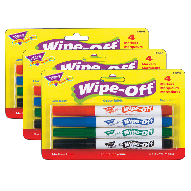 Marqueur effaçable Trend Jumbo Wipe-Off