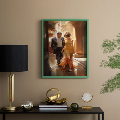 Reproduction encadrée WOMEN Series CMXCII - bois massif