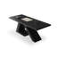Bureau d'écriture rectangulaire en bois massif noir-102539771-102539773