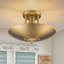 Plafonnier encastré 1 lumière Mid-Century