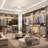  96'' Closet System with 5 Hanging Rods and 3 Wood Drawers-104867751
