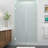 Belmore GS 64" x 72" Hinged Frameless Shower Door-30273519-105661417