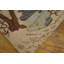 Petit tapis crocheté antique