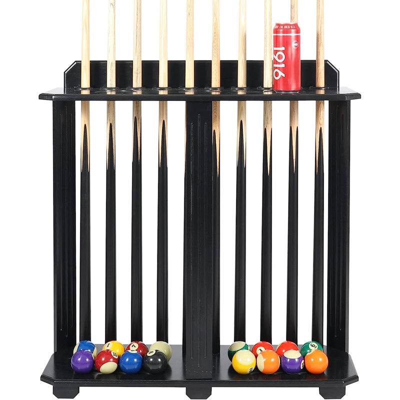 Porte-queues de billard 31,5 ", Noir
