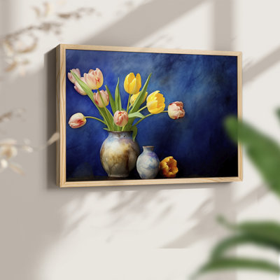 Floral Series-LXXXV -Framed Print - Restickable