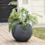 Pot à fleurs rond Anjonette-654173080