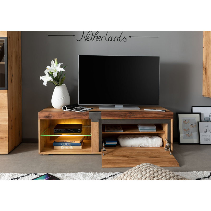 New Amsterdam Unfinished TV Stand for TVs up to 60", 50cmH x 150cmL x 48cmW