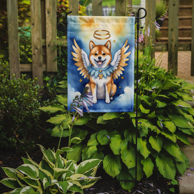 Shiba Inu, mon ange, drapeau du jardin
