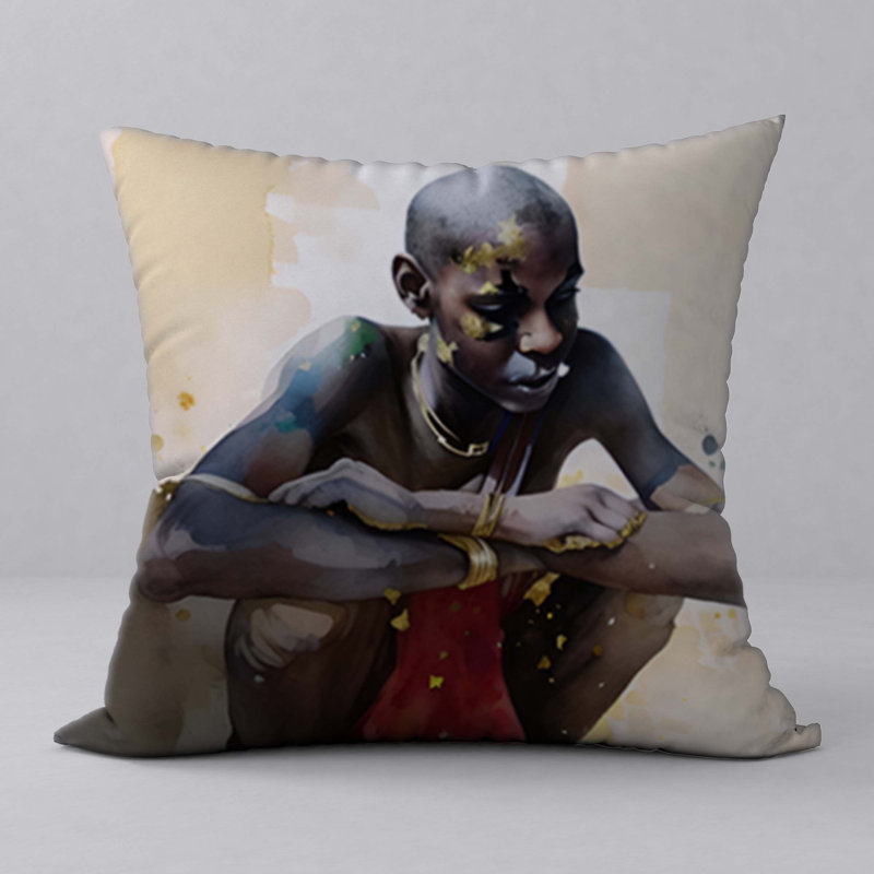 Reversible Throw Pillow