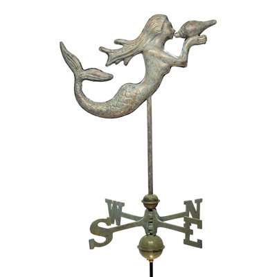 27'' H Aluminum Nautical & Beach Weathervane