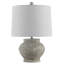 Lampe de table 21 "gris clair advika