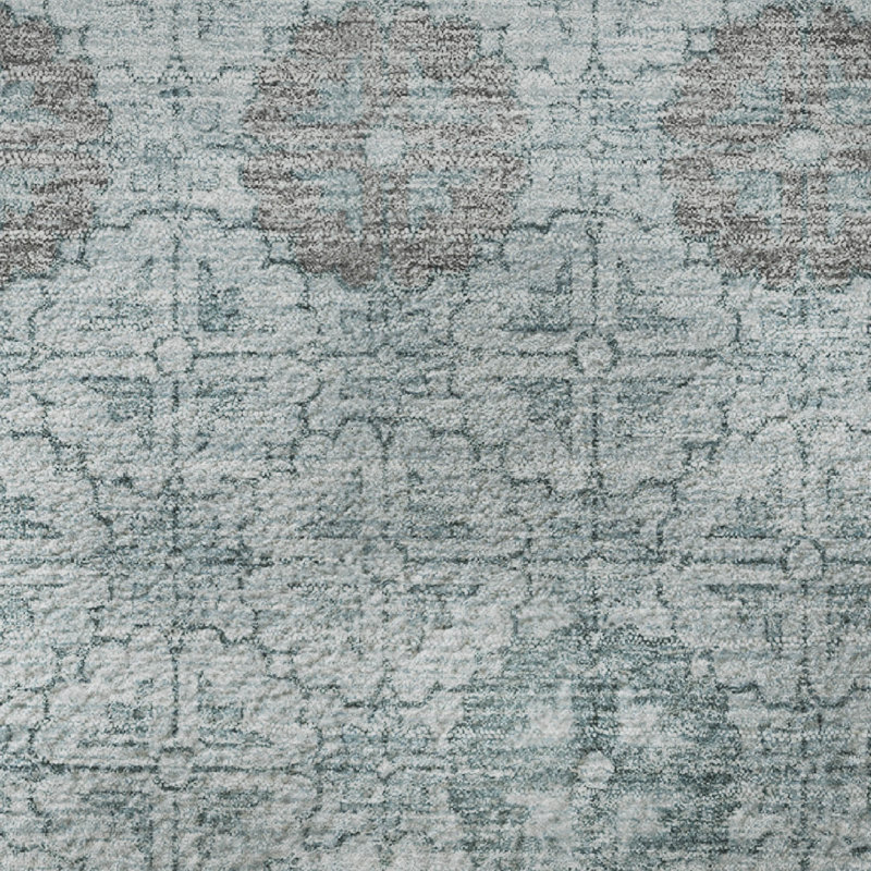 Premium Machine Washable Mayfield AMF1855 Geometric Rug, Rectangle 8' x 10'