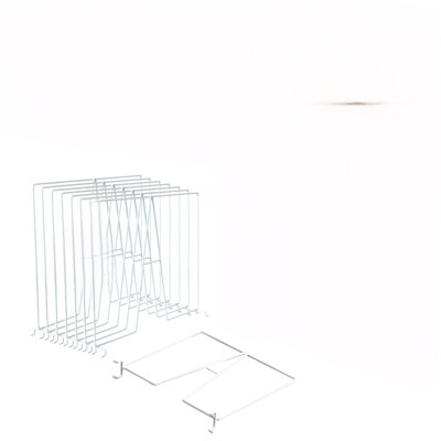 Shelf Dividers, Create 40% More Closet Space, Set Of 8, 12 Inch Wire Shelf Dividers, Closet Organizers And Storage,Supremely Sturdy,Closet Shelf Organizer,Will Not Break,Closet Dividers,No Tool,White