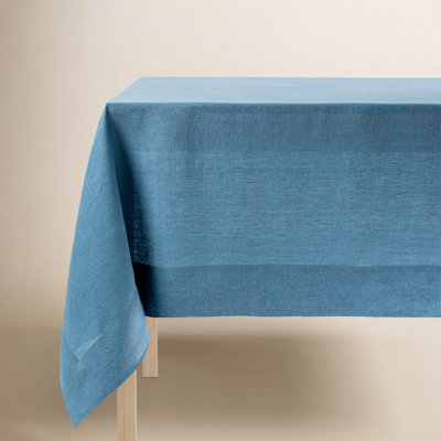 over&back 108" 100% Linen Tablecloth