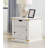 Charming Rustic Side Table with Drawers for Living Room Enhancement