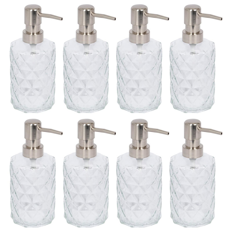 Prism Glass Soap Dispensers - 330ml