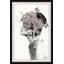 Flower Woman by Parvez Taj - 1 Piece Single Picture Frame Wall Art-51154781