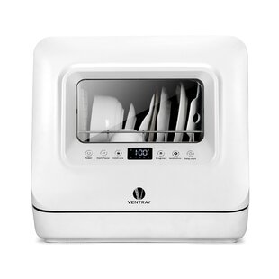  COMFEE' Countertop Dishwasher, Portable Dishwasher with 5L  Built-in Water Tank, No Hookup Needed, 6 Programs, 360° Dual Spray, 192℉  Steam& Air-Dry Function, Mini Dishwasher for Apartments& RVs, White :  Industrial 