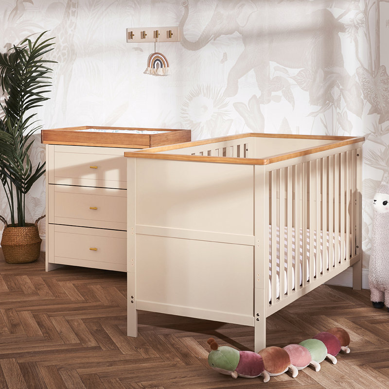 Evie Standard 2 Piece Nursery Furniture Set, Cashmere