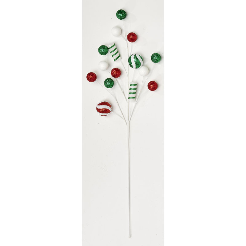Balle scintillante et bonbon, Vert