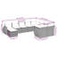 Ensemble de canapé de jardin Vidaxl-114237417
