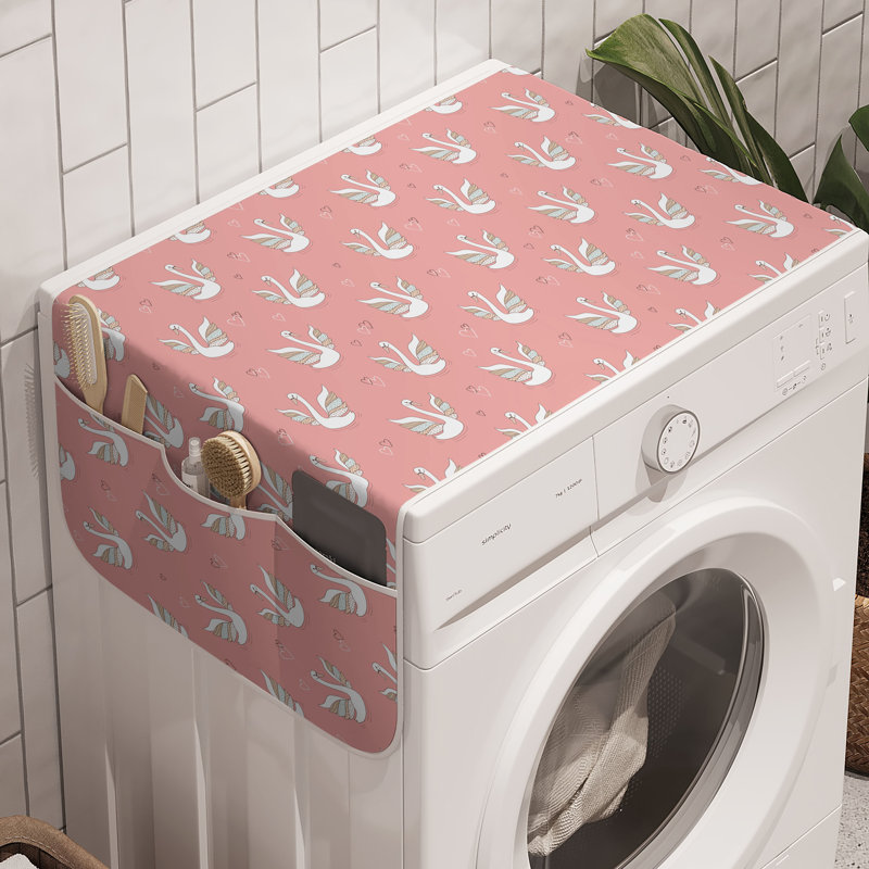 Machine à laver East Urban Home Swan, paquet de 2, 47 po x 18,5 po