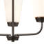 Lustre à 3 lumières de 19 po de largeur Winslow - Bronze huilé