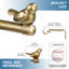 Tringle à rideaux simple réglable Kolb-1896707080-1896707083