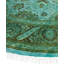 Overdyed One-of-a-Kind 7' 1" X 7' 1" Hand Knotted Area Rug