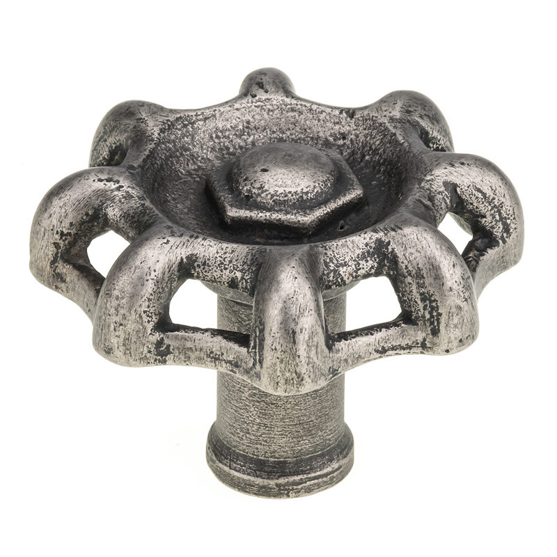Novelty Knob, Pewter